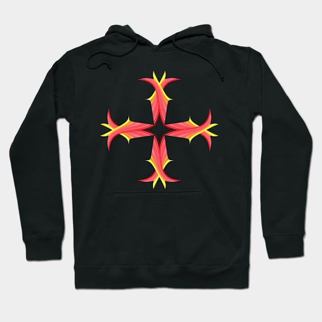 Red cross Hoodie by Meo Design